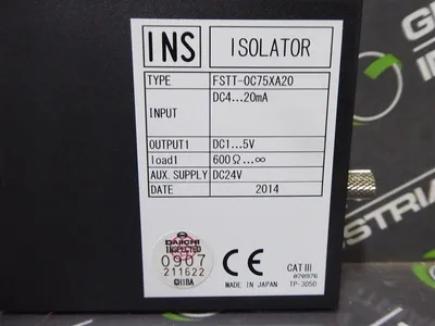 Daiichi FSTT-0C75XA20 FINE Series INS Isolator Module Used