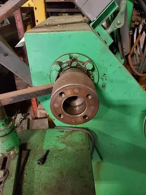 Industrial Single End Buffer/Polisher or Forming Machine, Foot Pedal Control