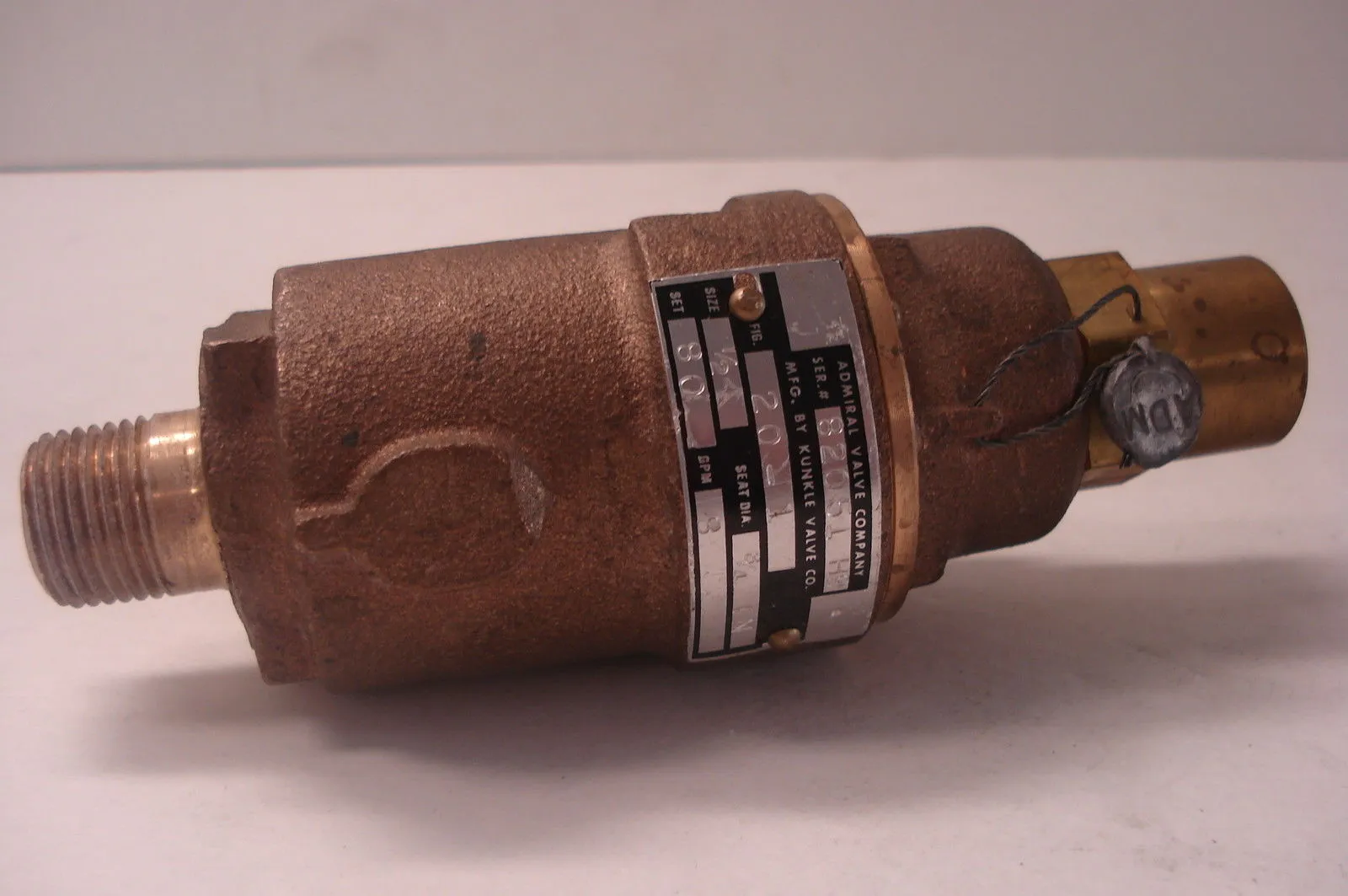 USED ADMIRAL VALVE 82051 H9