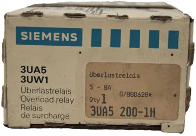 NEW SIEMENS 3UA5 3UW1