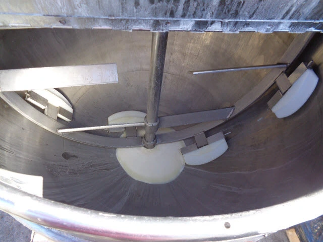 225L S/S Hemis Anchor Scraped Mixing Tank 0.55Kw
