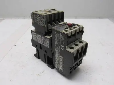 Telemecanique LC1 D09 10 600V 20A 7.5Hp 3Ph MAX Contactor Overload 120V Coil