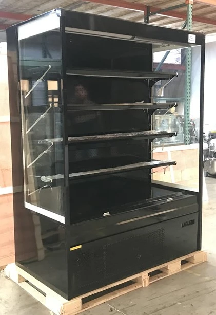 171-0022 60” Open Air Self Contained Refrigerated Curtain Merchandiser Cooler