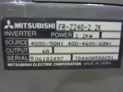 USED MITSUBISHI FR-Z240-2.2K