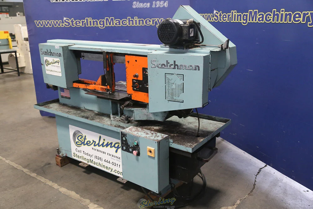 Used SCOTCHMAN SH1016 Horizontal Band Saws California US | Sterling Machinery Exchange #1465874