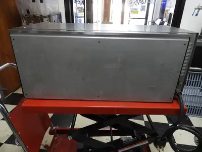 New | in-Stock APW Wyott Used APW Wyott CMC-36 36 1/2" Countertop Cheese Melter New Elements - 208V Salamanders & Cheese Melters Illinois US | Falcon Restaurant Supply #1376472