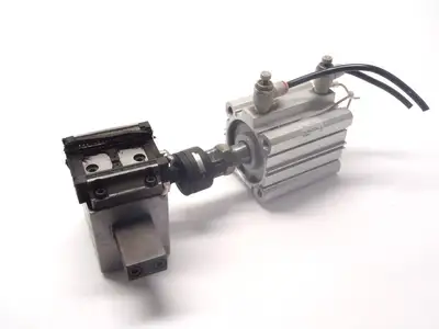 Used SMC COMPACT CYLINDER, PNEUMATIC CYLINDER W/ FLOATING JOINT Pneumatic Cylinders | Maverick Industrial Sales #1109618