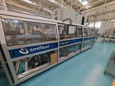 Complete Beverage Can Line with Sarcmi 20 Valve Can Filler / Comaco 4 Head Seamer