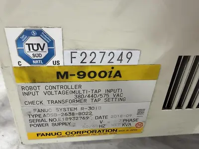 Used 2018 FANUC FANUC M-900IA/260L Robots Michigan US | Aucto #1332109