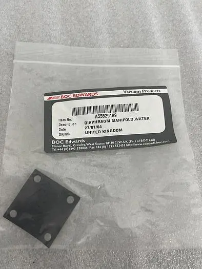 BOC EDWARDS A55529199 DIAPHRAGM, MANIFOLD, WATER