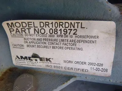 USED AMETEK DR10RDNTL