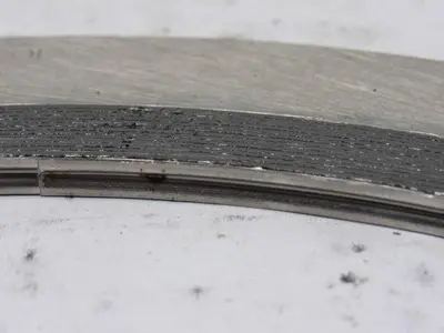 Teadit Style 913 8" #300 Gasket Wire Wound INC 600FG 304 Stainless Steel