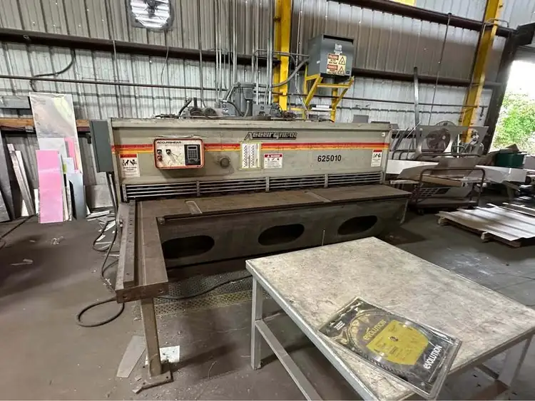 Used 1997 ACCURSHEAR 625010 Power Squaring Shears (Inch) Illinois US | Asset Exchange Corporation 7 #183838