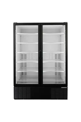 181-0022 Habco ESM49HCTD Double Swing Door Self-Contained Cooler