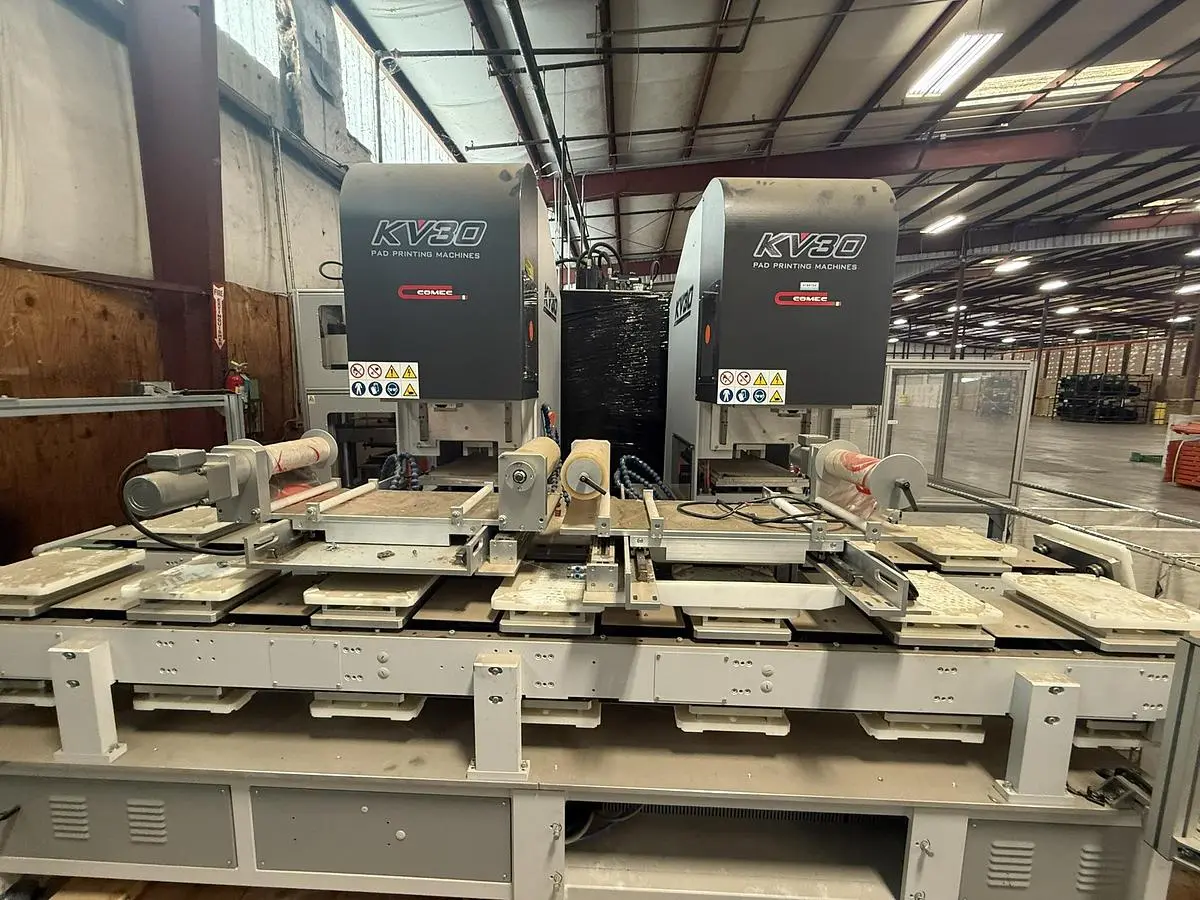 Used COMEC ITALIA KV-30 Pad Printers Pennsylvania US | Global Equipment International, LLC #1284453