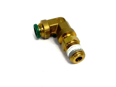 USED PARKER PRESTOLOK PUSH-TO-CONNECT SWIVEL ELBOW FITTING 5/16" OD X 1/4"