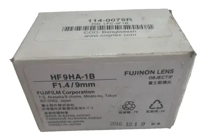 NEW FUJI FILM HF9HA-1B FUJINON LENS HF9HA1B