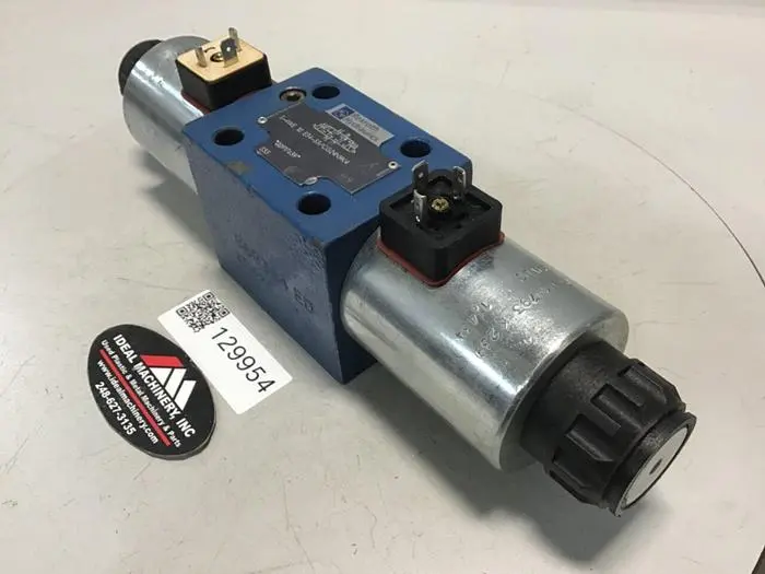 Used REXROTH 54WE10E3433/CG24N9K4 Valves/Fittings Michigan US | Ideal Machinery #600224