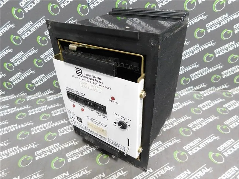 Basler Electric BE1-46N G1E B8P B3A0F SS Pro Neg Seqence Overcurrent Relay Used