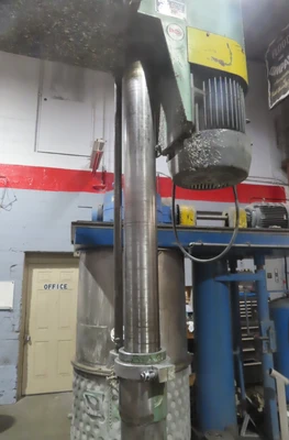 used 20 hp Schold High Speed Disperser, variable speed