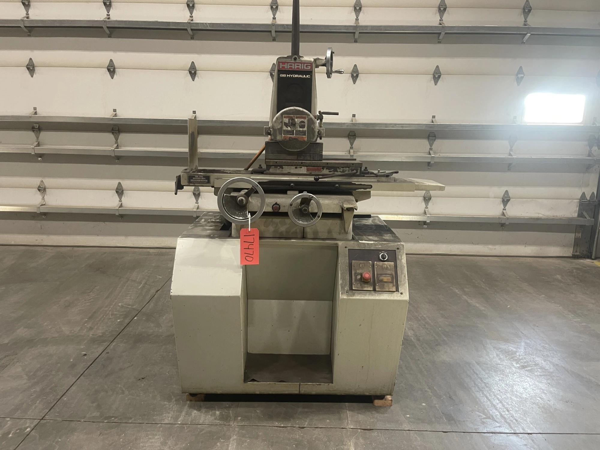 Harig 6″ x 18″ Hand Surface Grinder, Model 618