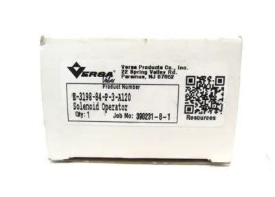NEW VERSA VALVES E-3198-84-P-3-A120 SOLENOID VALVE E319884P3A120