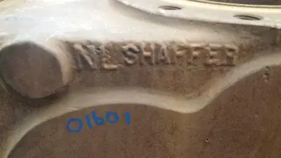 USED SHAFFER 7 1/16" 3M DOUBLE RAM BOP