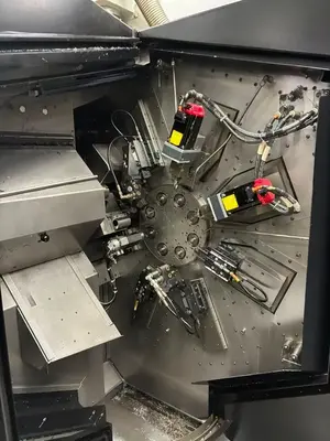 2017 TORNOS MULTISWISS 8X26 CNC Swiss Type Turning Center | 520 Machinery Sales LLC (13)
