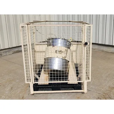 Used 30 Gal Floataire Stainless Steel Rotary Drum Handler Tumbler Mixer