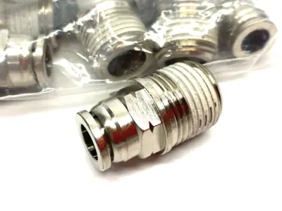 New | in-Stock Numatics Push-to-Connect Straight Male Fitting Parts (Hydraulics and Pneumatics) Michigan US | Maverick Industrial Sales #1399916