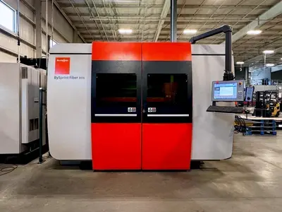 Used 2013 BYSTRONIC BYSPRINT FIBER 3015 Laser Cutters Illinois US | Machine Factory Outlet #1262831