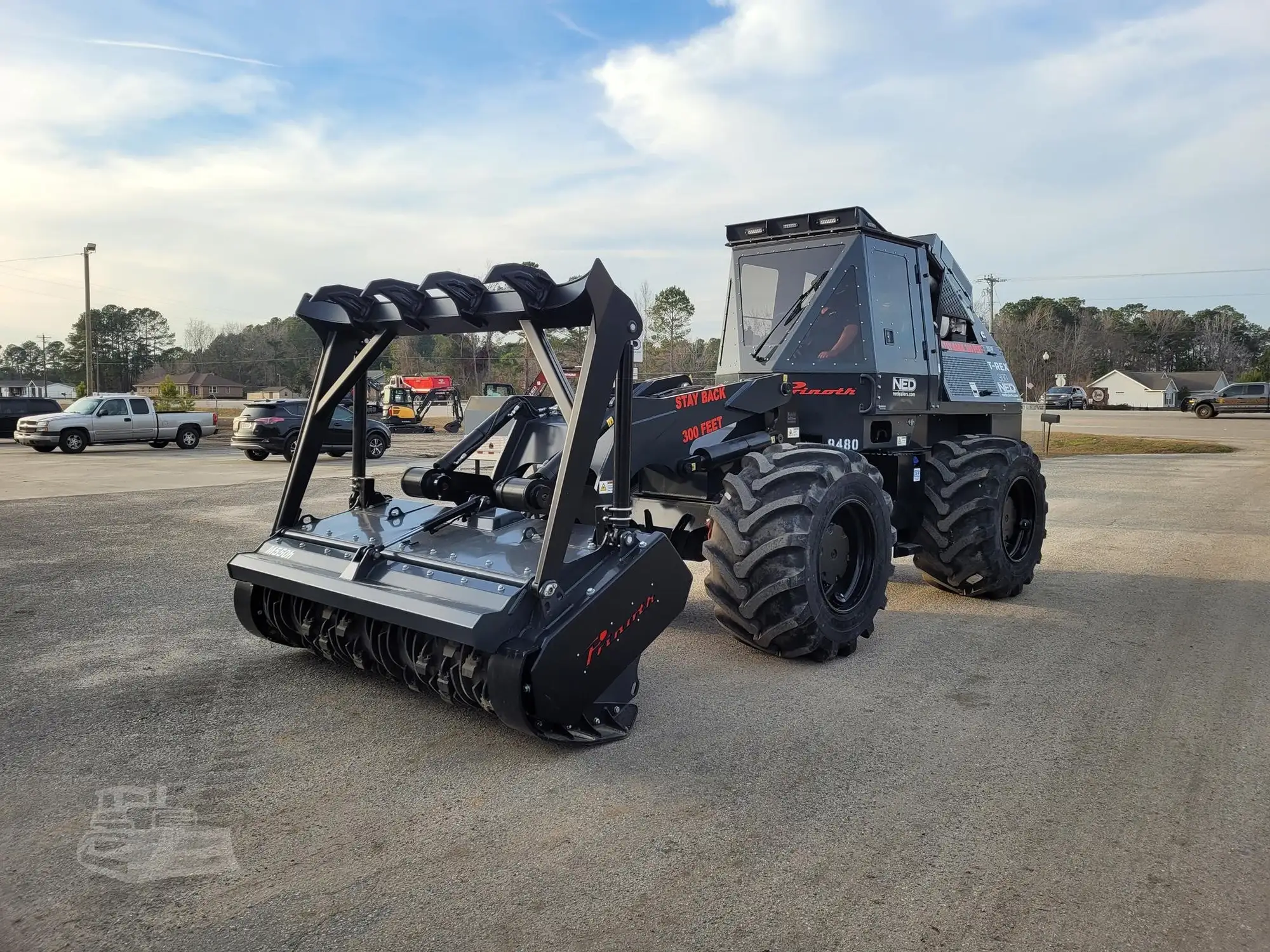 New | in-Stock 2025 JARRAFF LINEBACKER 4WD Forestry Grinders South Carolina US | National Equipment Dealers #1422737