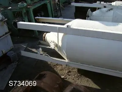 Tank, 1,000 Gallon, C/st, 4' x 10', DT/CB, Agit, 3/4 HP #S734069