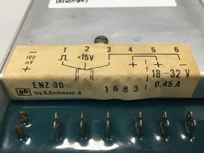 USED BACHMANN ELECTRONIC ENZ.30