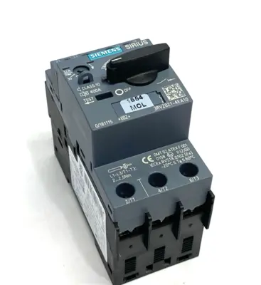 USED SIEMENS SIRIUS MOTOR PROTECTION CIRCUIT BREAKER SIZE S00
