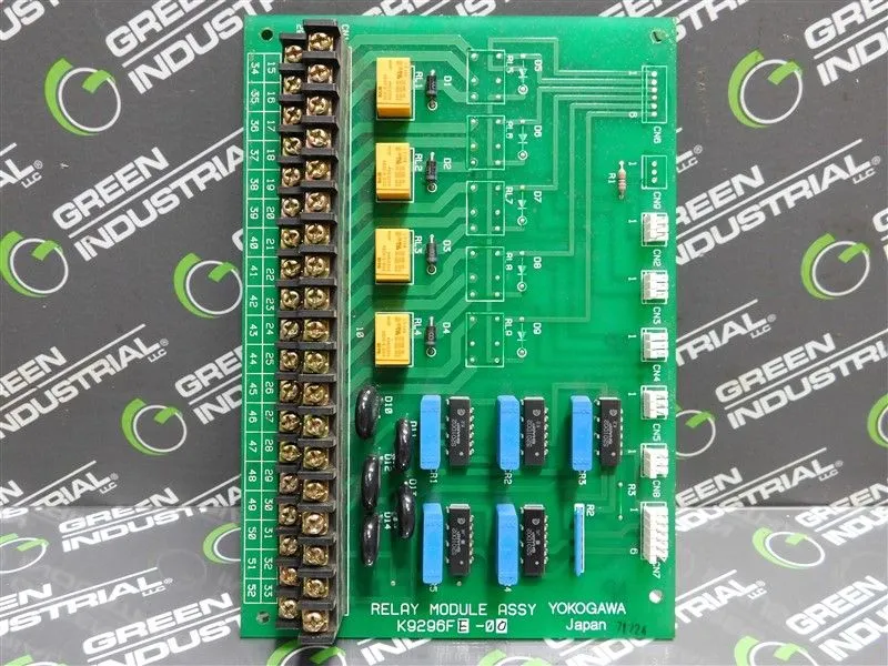Yokogawa K9296FE-00 Relay Module Assembly Used