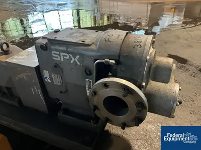 USED Waukesha 4" Waukesha Rotary Lobe Pump, S/S, 15 HP, Model 5070