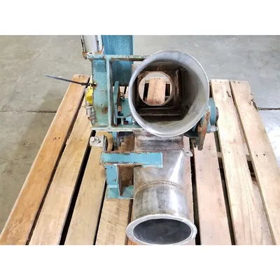 Used 6" Stainless Steel Dry Bulk Diverter Valve