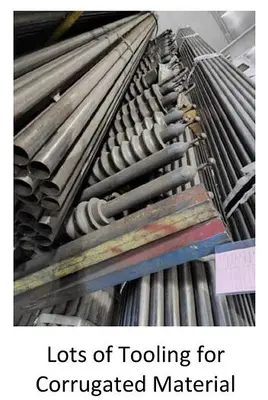 36” x 14-STAND ASC PANEL ROLL FORMING LINE WITH PRE-CUTOFF & MEASURING SYSTEM 6’ TO 42’ LONG