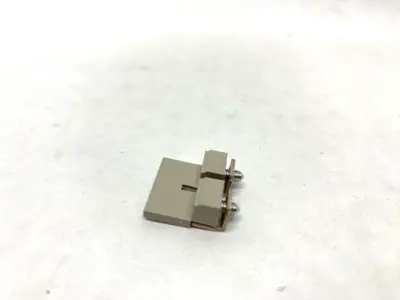 USED BUSSMANN JUMPER TERMINAL BLOCK 2 POSITION