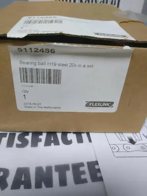 New | in-Stock FLEXLINK 5112486 Bearings | Surplus Asset Holdings #1190262