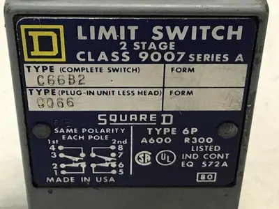 USED SQUARE D 9007-C66B2