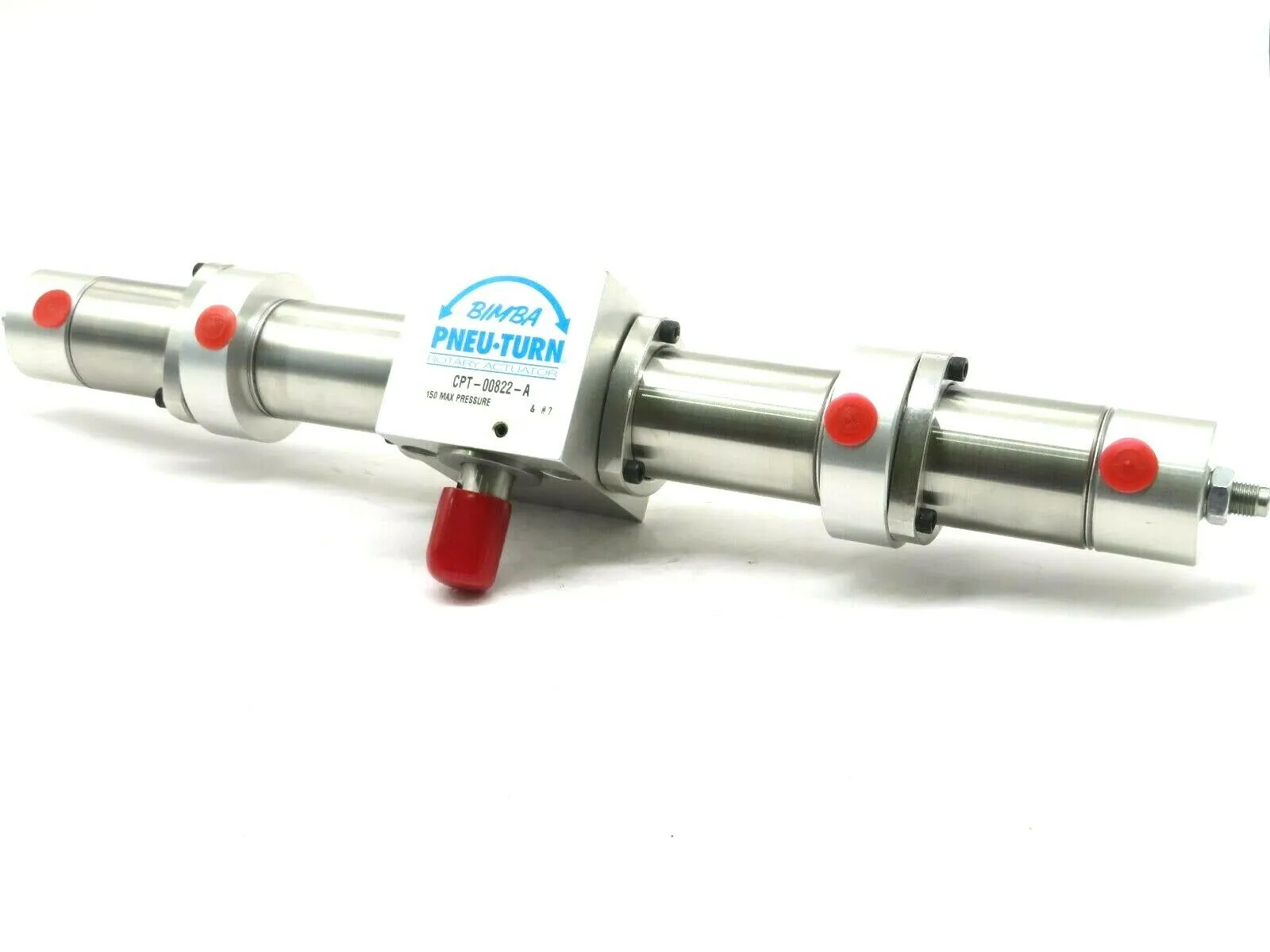 NEW BIMBA PNEU TURN CPT-00822-A ROTARY ACTUATOR A50 MAX PRESSURE CPT00822A