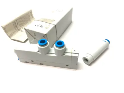 USED FESTO T-SHAPE VACUUM GENERATOR 2/2 VALVE