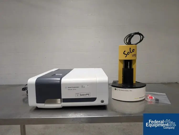 Used Agilent Agilent Cary-60 UV-Vis Spectrometer, with Solo VPE Spectrometers Ohio US | Federal Equipment Company #420380
