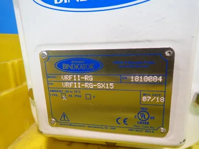 Used BINDICATOR VRFIIRG Sensors Ohio US | HGR 24 #864221