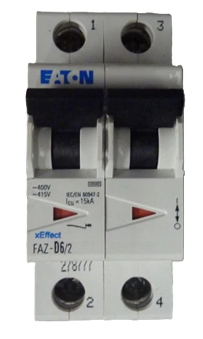 Eaton FAZ-D6/2 [New]