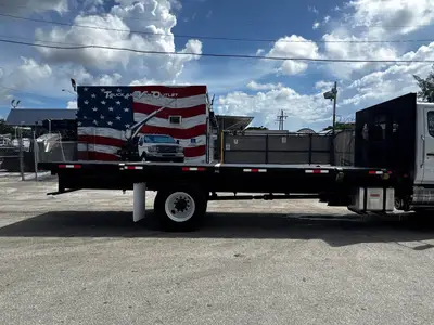Used 2020 HINO 268 Flatbed Trucks Florida US | Truck and Van Outlet #1509160