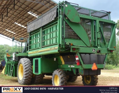 Used 2001 DEERE 9976 Self-propelled Harvesters Alabama US | Proxy Equipment #1384943