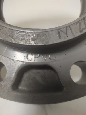 🔥 NOS 4" Spigot Flange Sch 80 CPVC 8 Hole